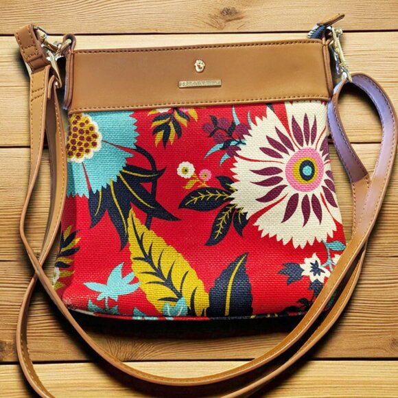 Spartina 449 Handbags - Spartina Tropical Floral Mermaid Bag - Crossbody